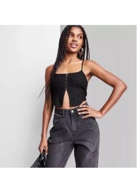 Women's Lace Corset Tank Top - Wild
Fable™ NWT